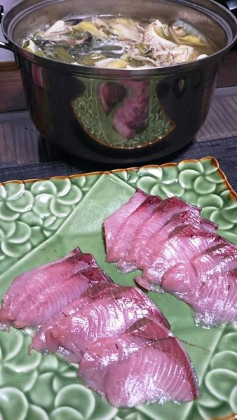 美肌を作るぶりしゃぶ鍋♪