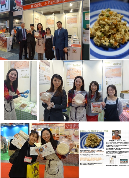 料理監修＠ＦＯＯＤＥＸ　ＪＡＰＡＮ　２０１５初日、無事完了です！