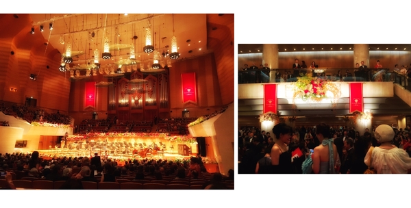 サントリーホール３０周年記念ガラ・コンサートへ♪