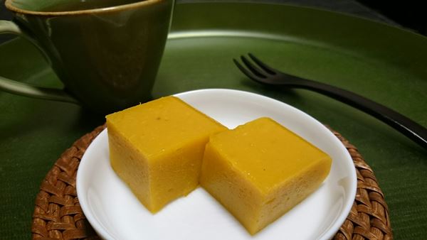 かぼちゃと甘酒の葛ようかん♪