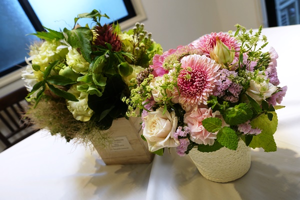 プレゼントのお花たち♪