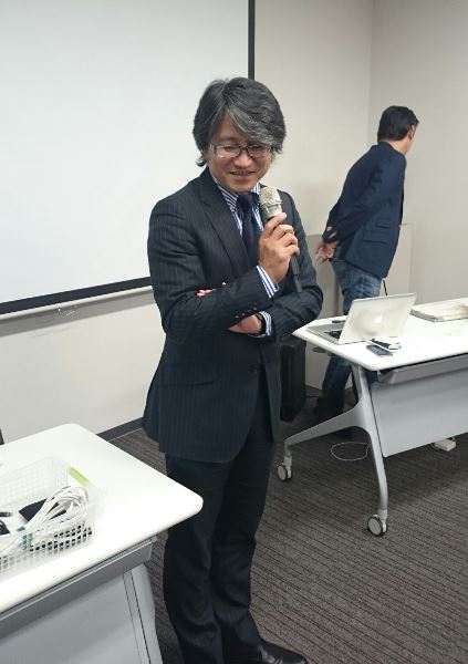 高橋政史さんご挨拶中♪