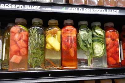 ＬＡのホールフーズマーケットにて。