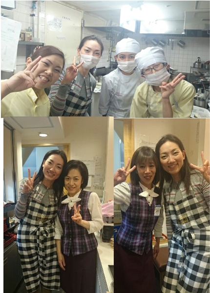 銀座立田野東急本店のみんさんとパチリ♪