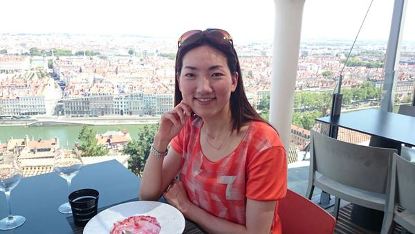 リヨンの絶景を満喫しながらのランチ♪