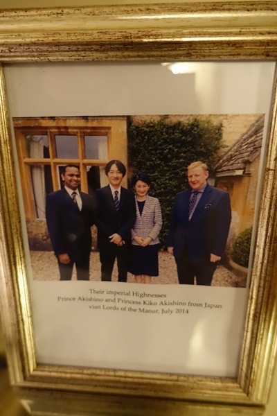 １週間前に秋篠宮ご夫妻がランチ訪問