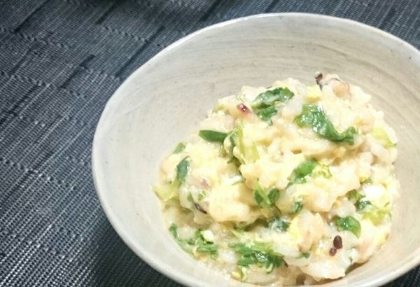 年末年始頑張った胃腸に七草粥♪