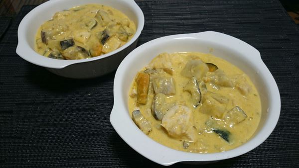 グラタン皿に♪