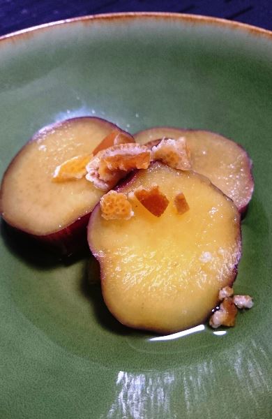 さつまいもと陳皮のみりん煮♪