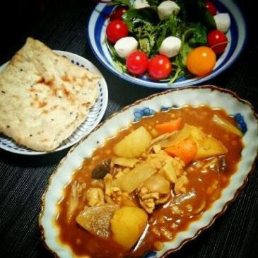 かぜ一掃！生姜たっぷりチキンカレー