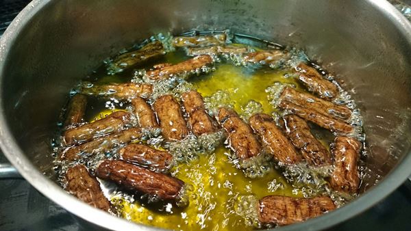 ごぼうのコンフィ