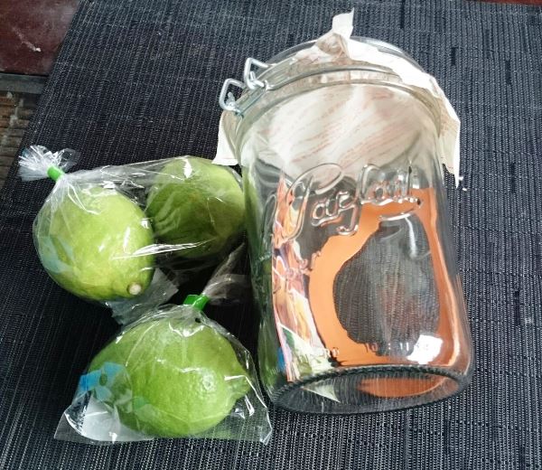 塩レモンの材料