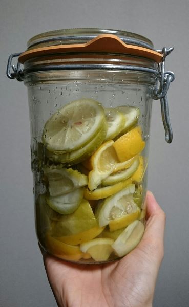 塩レモン熟成６日目。