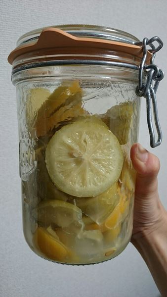 塩レモン、食べ頃に♪