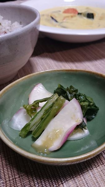 かぶと塩レモンの浅漬け♪