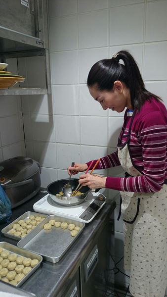 フライパンで作るスイートポテト♪