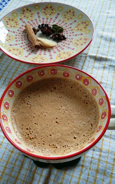 アンチエイジング効果抜群「くるみチャイ」