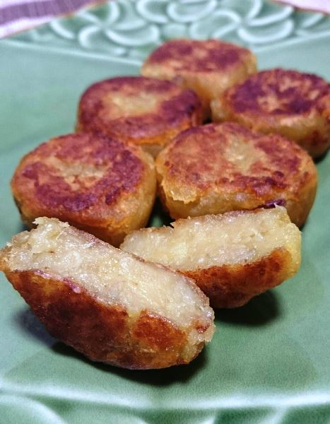 とっても簡単でヘルシーなスイートポテト♪